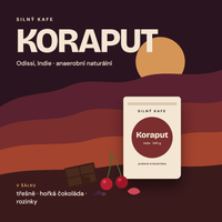 Koraput – ilustrovaná etiketa s chuťovým profilem